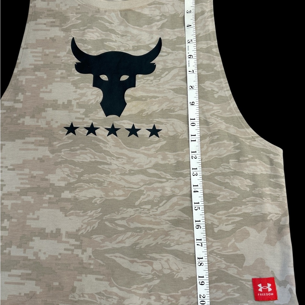 Under Armour Project Rock Veterans Day Tank Top.  Women’s
Size  L - Picture 5 of 7